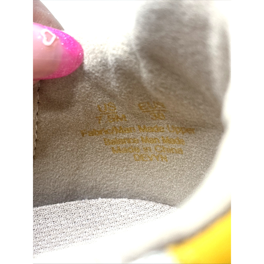 Circus NY by Sam Edelman Retro Running Sneakers Yellow White Speckled Sole Women - Picture 10 of 10